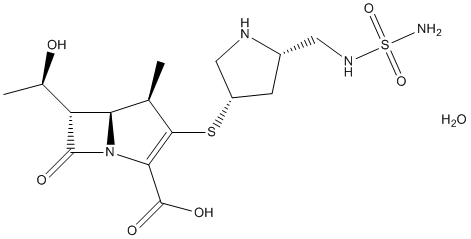 Doripenem Hydrate Structure
